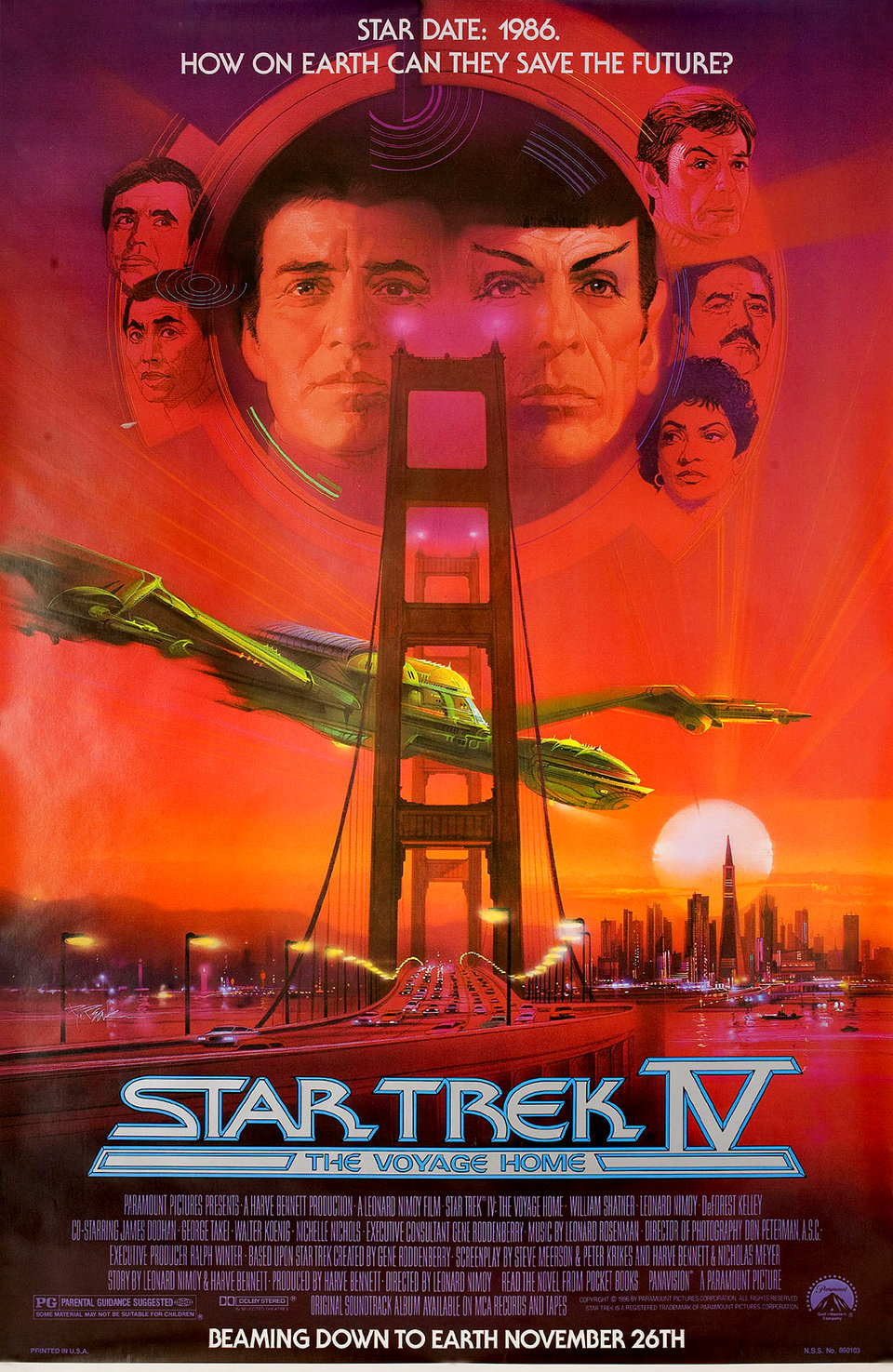 Star Trek IV: The Voyage Home ( 1986 )