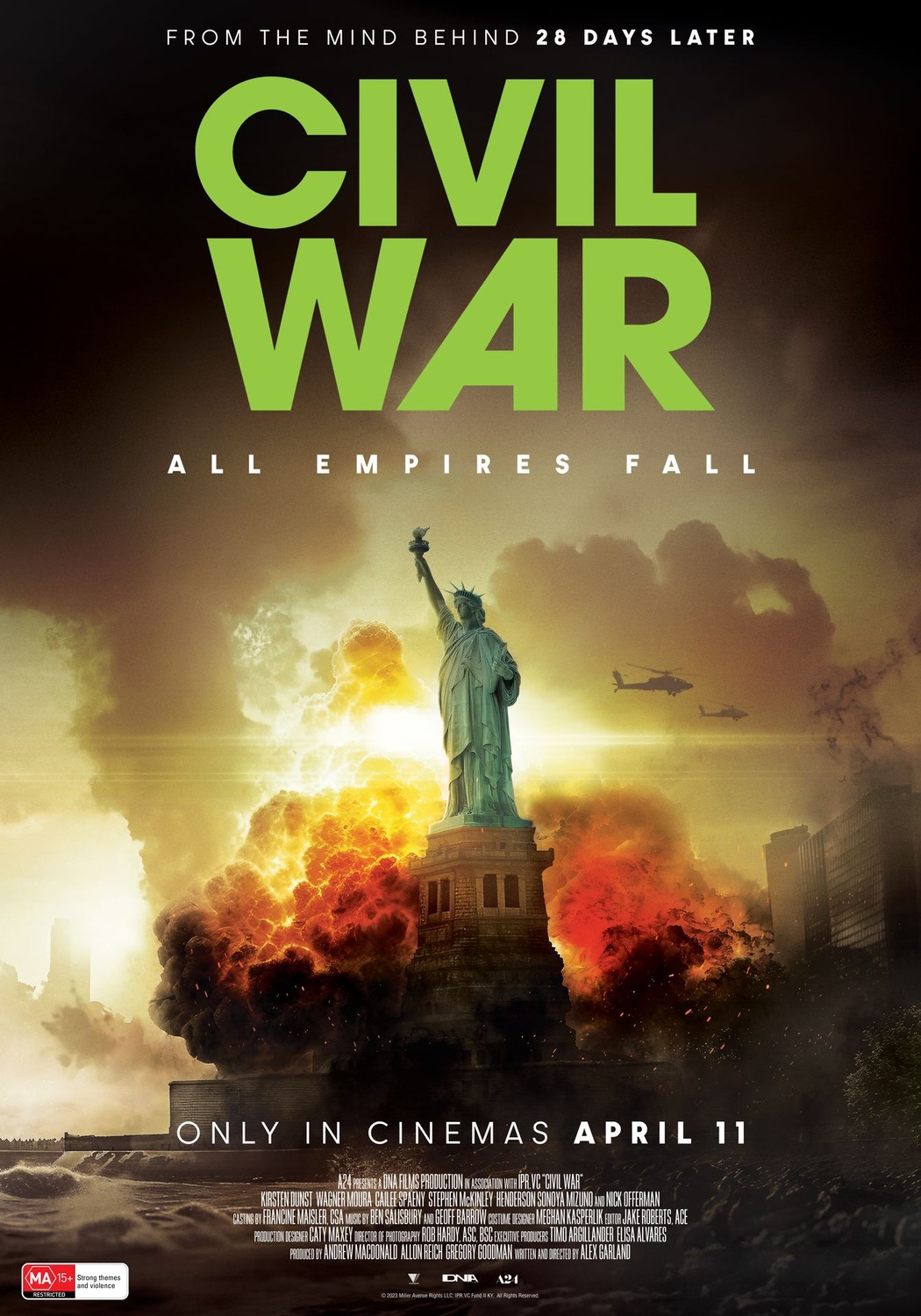 مشاهدة فيلم Civil War 2024 اون لاين