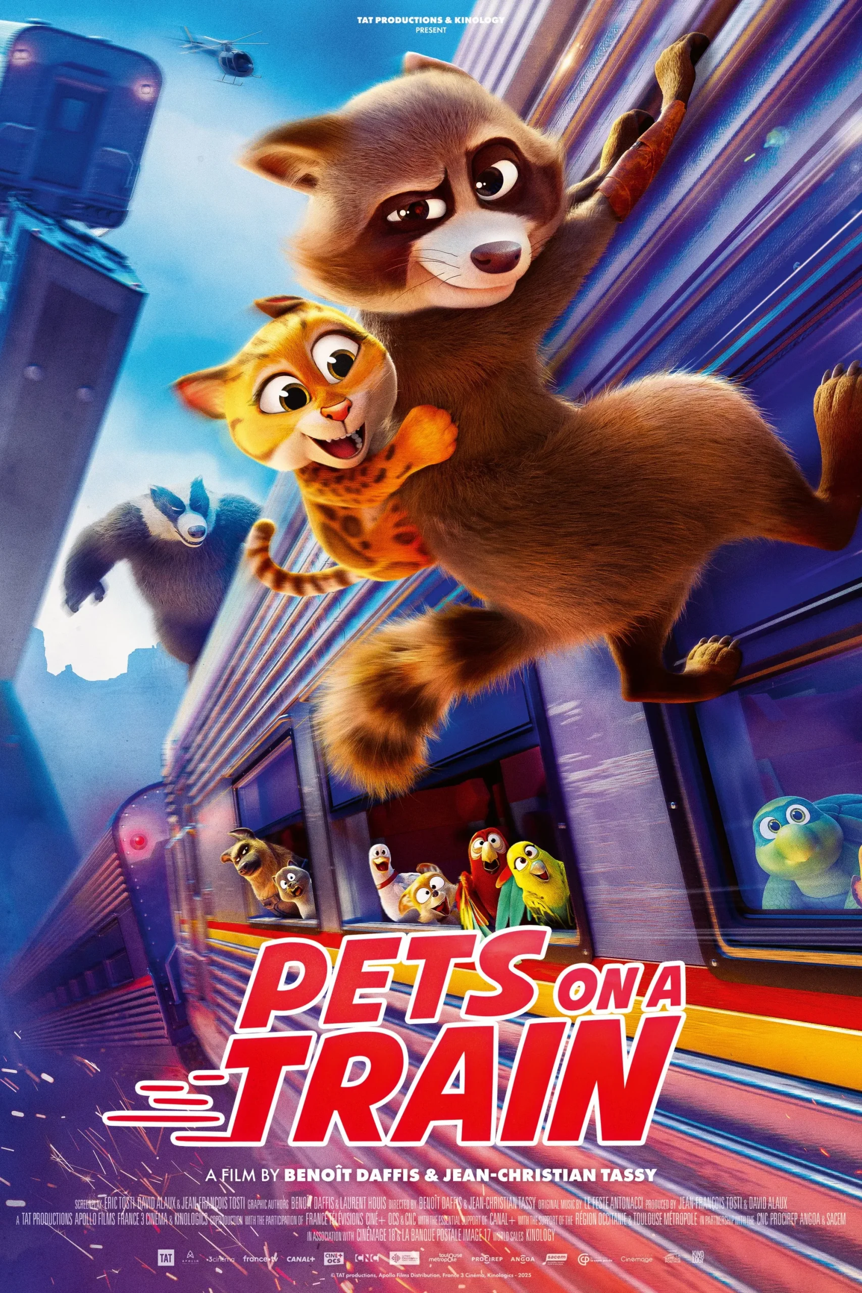 مشاهدة فيلم Pets on a Train 2025 اون لاين