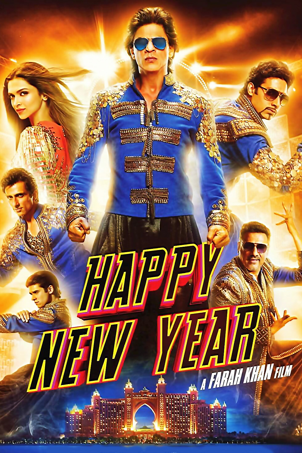 مشاهدة فيلم Happy New Year مدبلج 2014 اون لاين